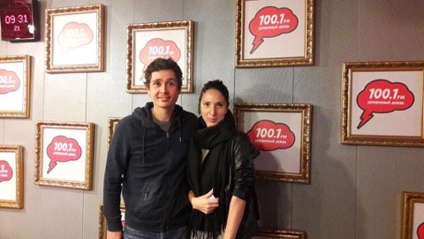 Анастасия Мыскина и Игорь Куницын  в эфире радио Серебряный дождь 